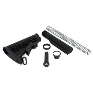 Buttstock Complete PREMIUM M4 STOCK KIT BLACK